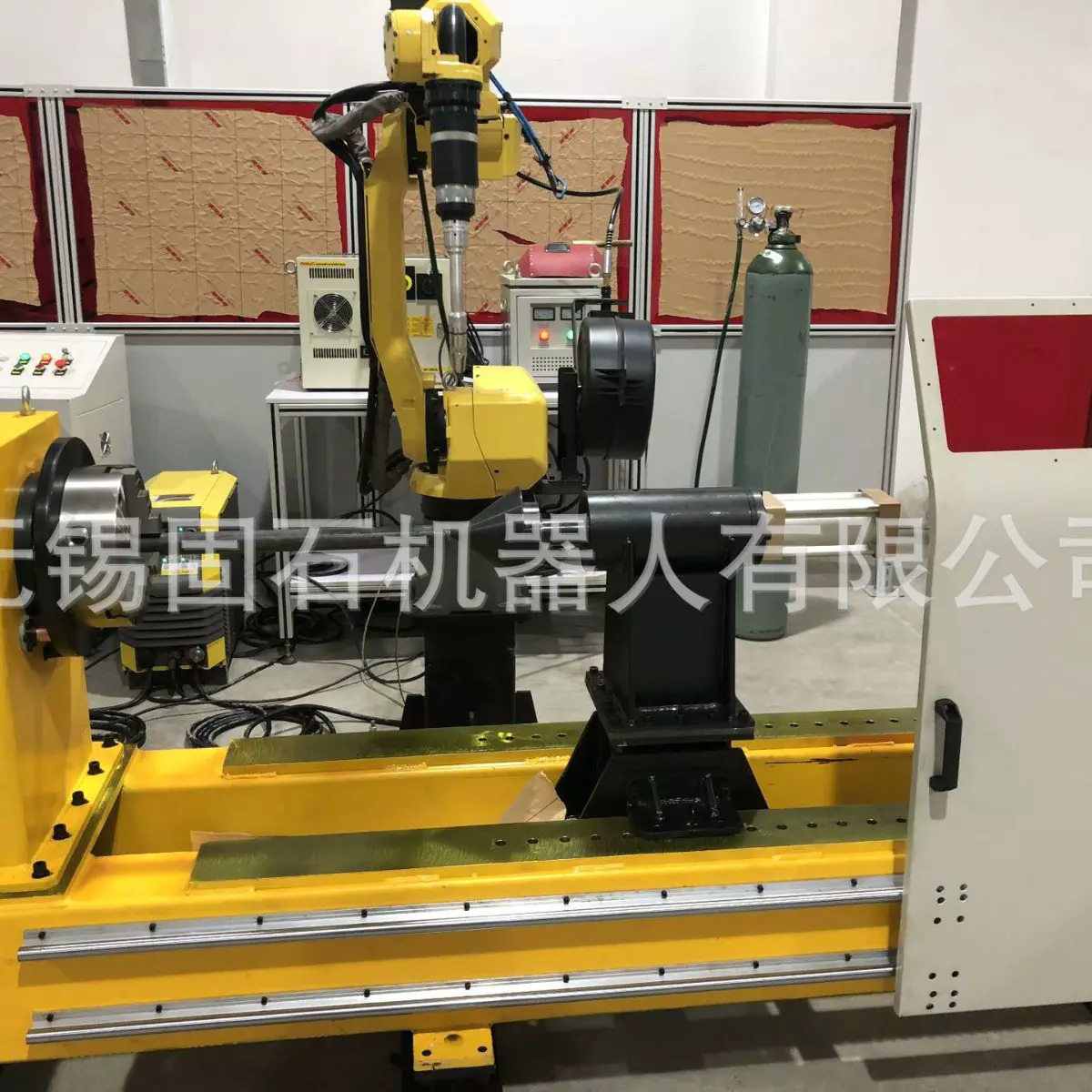 厂家直销环缝自动焊接机器人焊接变位机固石360度旋转焊接平台